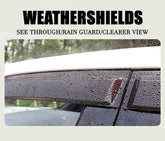 6PCS Weathershields Weather Shields for GWM TANK 300 2023+ Window Visor